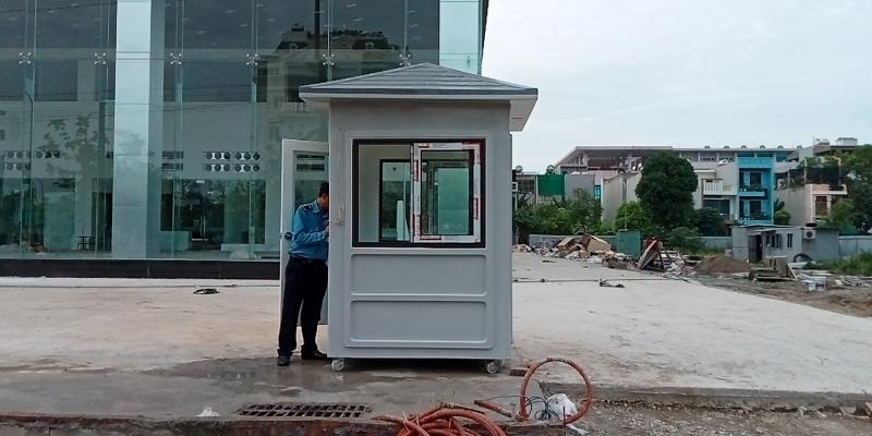 Bốt bảo vệ khung thép tại Quảng Ninh