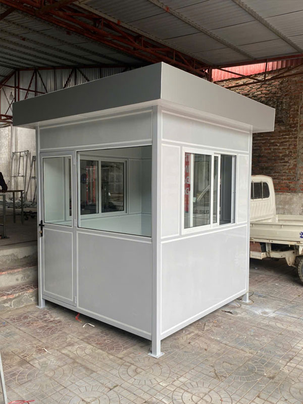 Cabin bảo vệ khung thép 2m*2m109