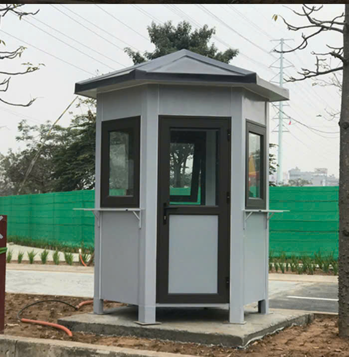 Bốt gác bảo vệ lục lăng composite148
