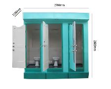 Nhà vệ sinh di động 3 buồng
