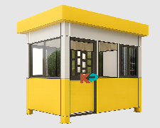 Nhà bảo vệ khung thép 2 buồng