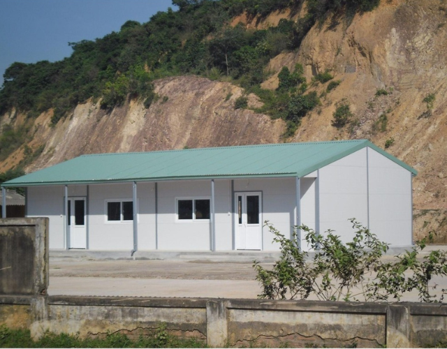 Nhà lắp ghép di động làm chỗ ở tạm thời