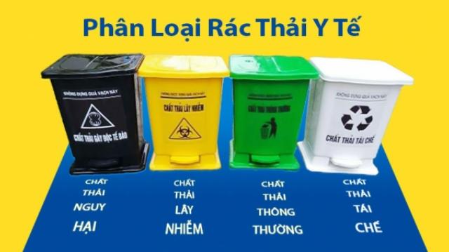 Phân loại chất thải y tế đúng cách