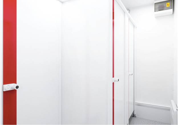 Vách ngăn kín đáo và riêng tư